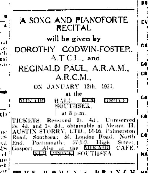 Portsmouth Evening News - Wednesday 09 January 1924